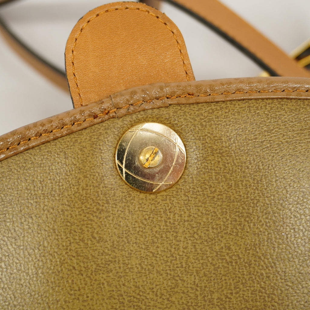 CHRISTIAN DIORAuth  Shoulder Bag Women's Leather Brown