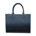 Dior Book Tote Medium Tote Bag Blue leather