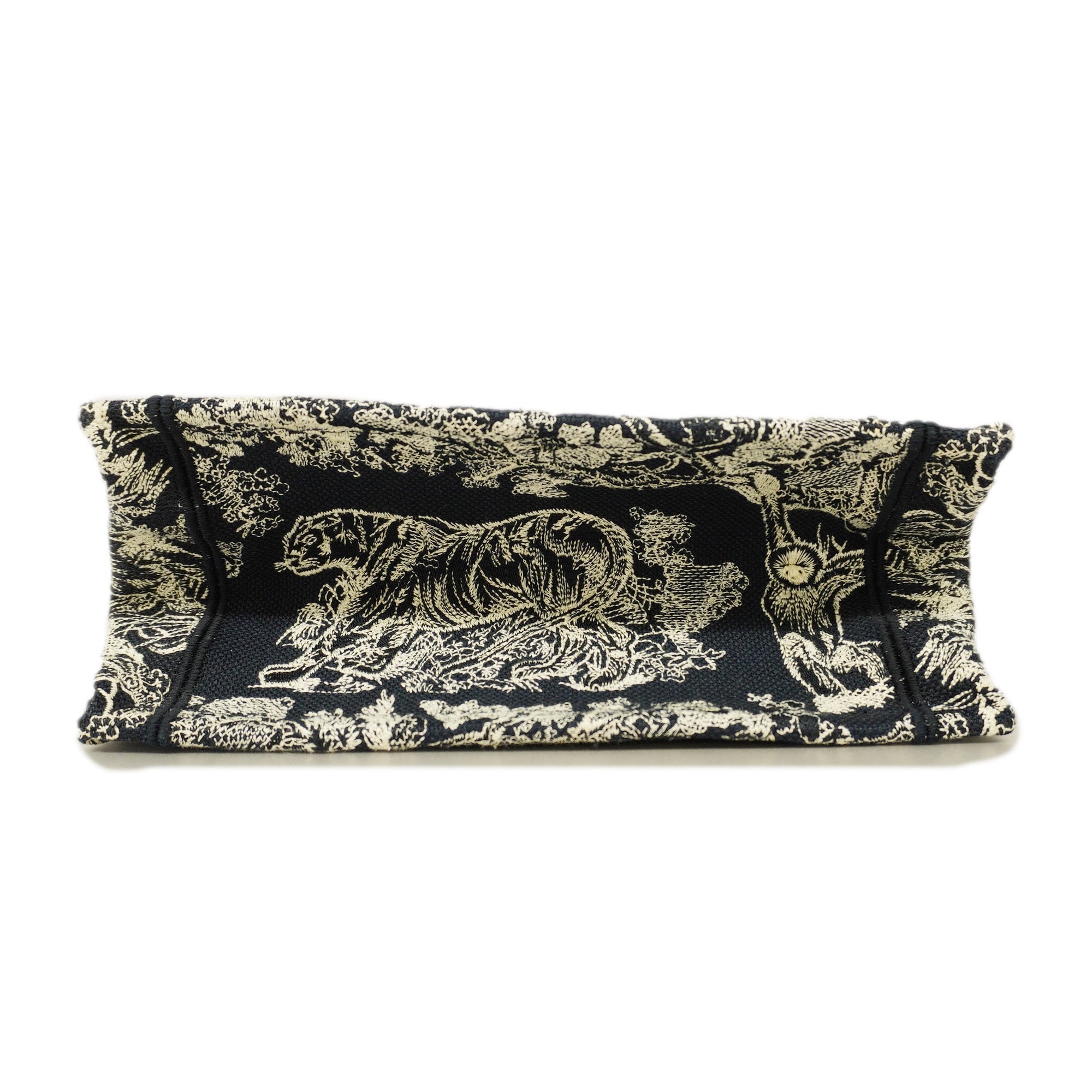 CHRISTIAN DIORAuth  Book Tote Women's Canvas Tote Bag Navy