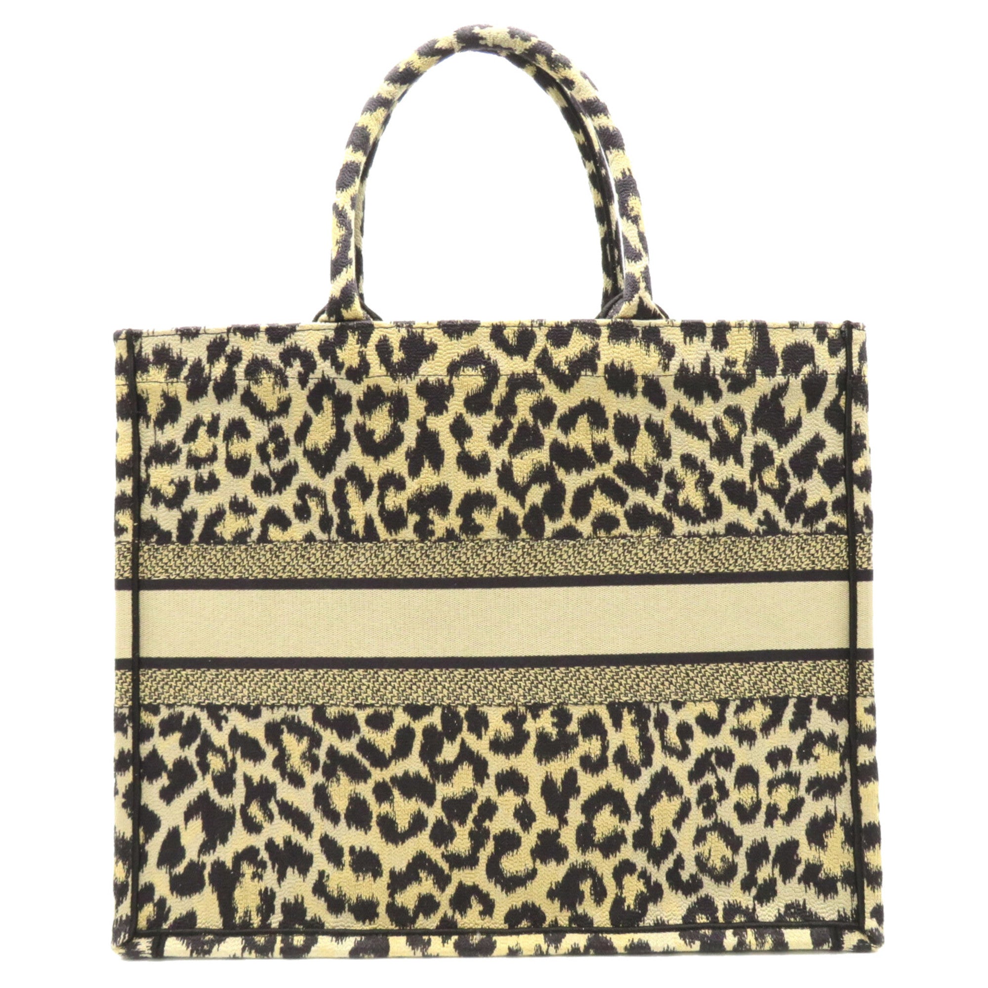 Dior Book tote Beige Mulch color Leopard canvas embroidered canvas M1286ZRHMM918