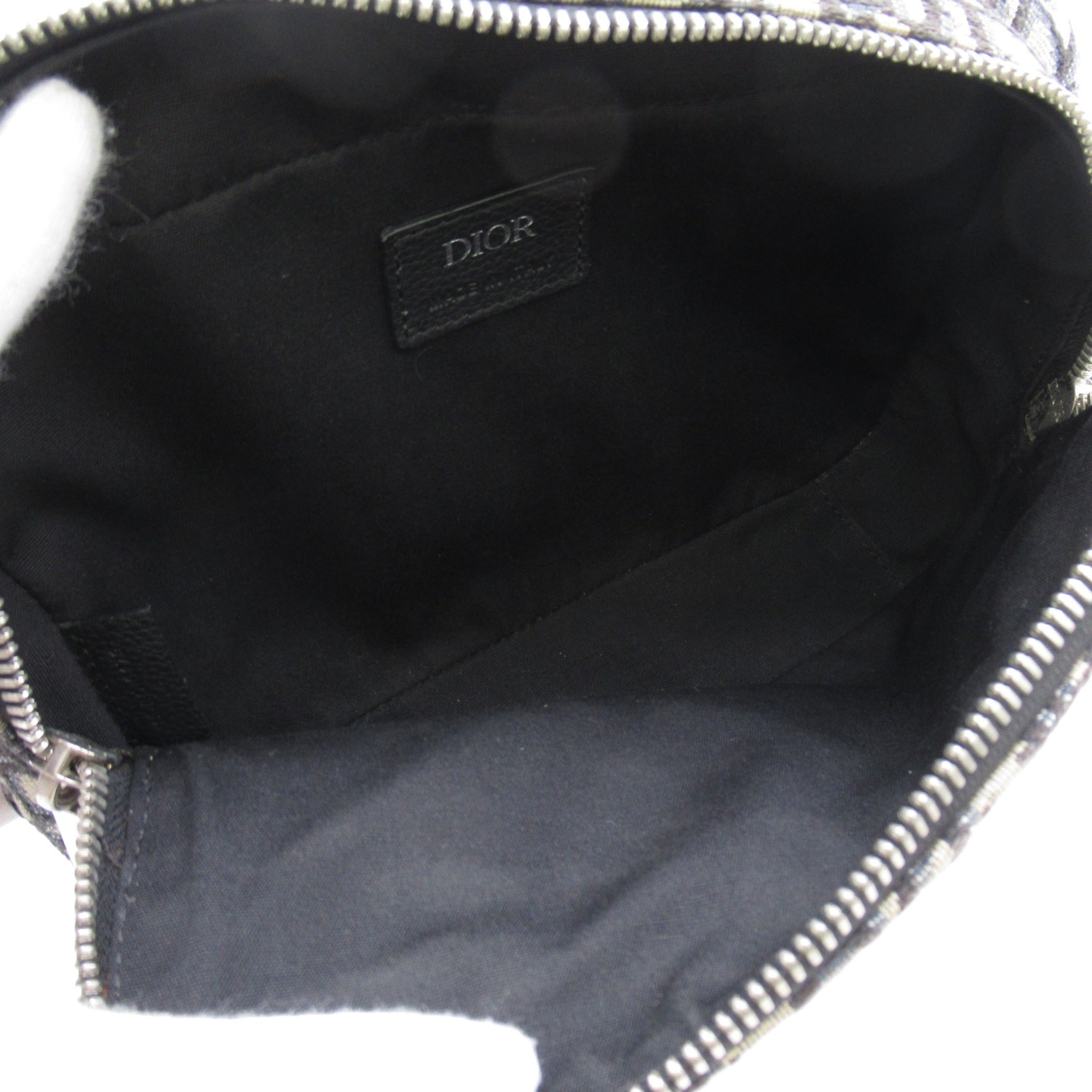 Dior Shoulder Bag Navy canvas