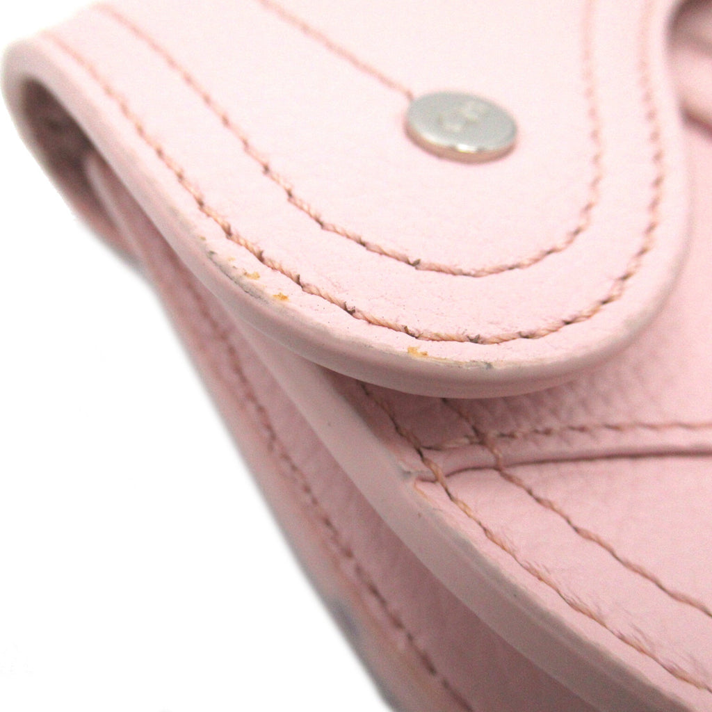 Dior Saddle type pouch Pink leather