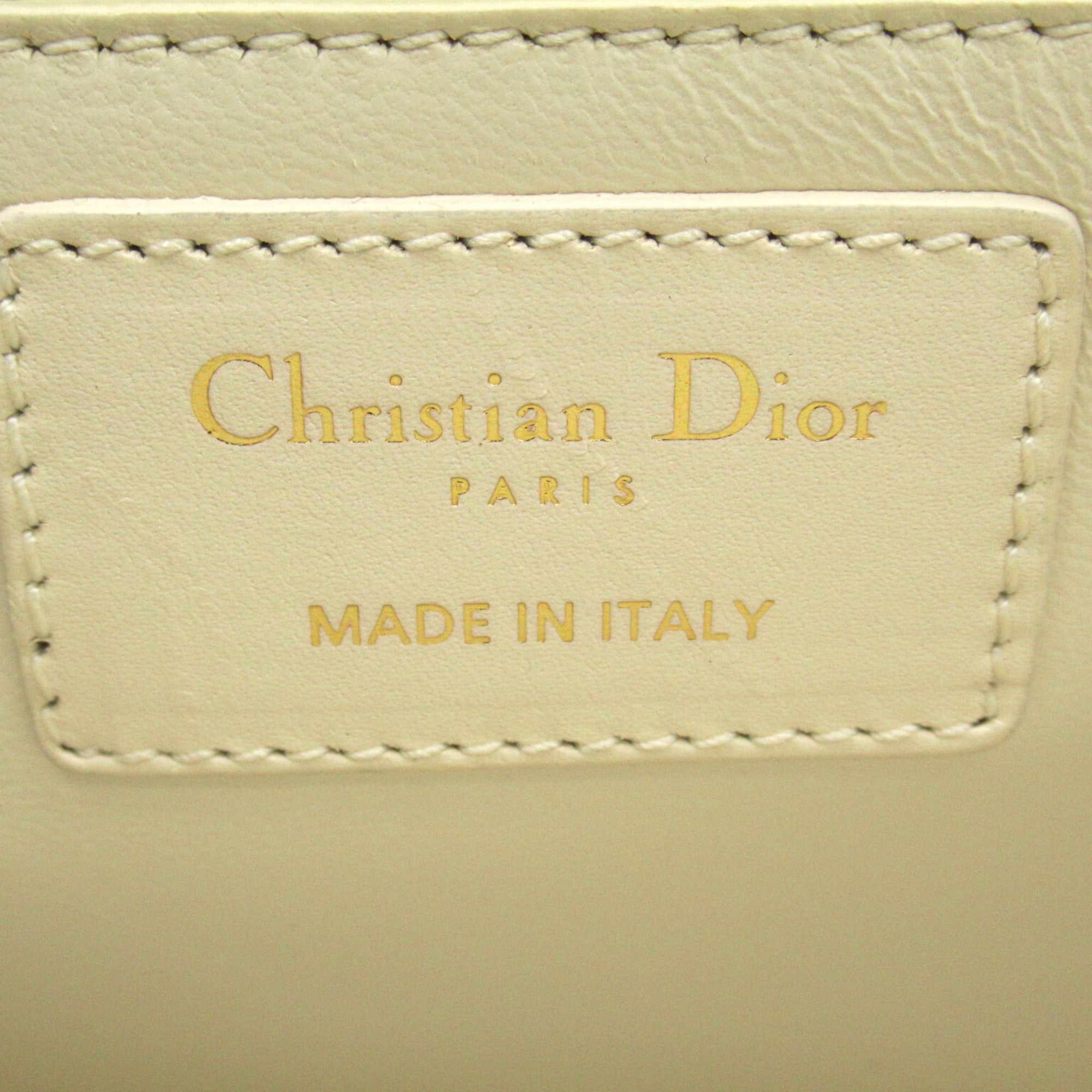 Dior 2wayShoulder Bag Ivory leather