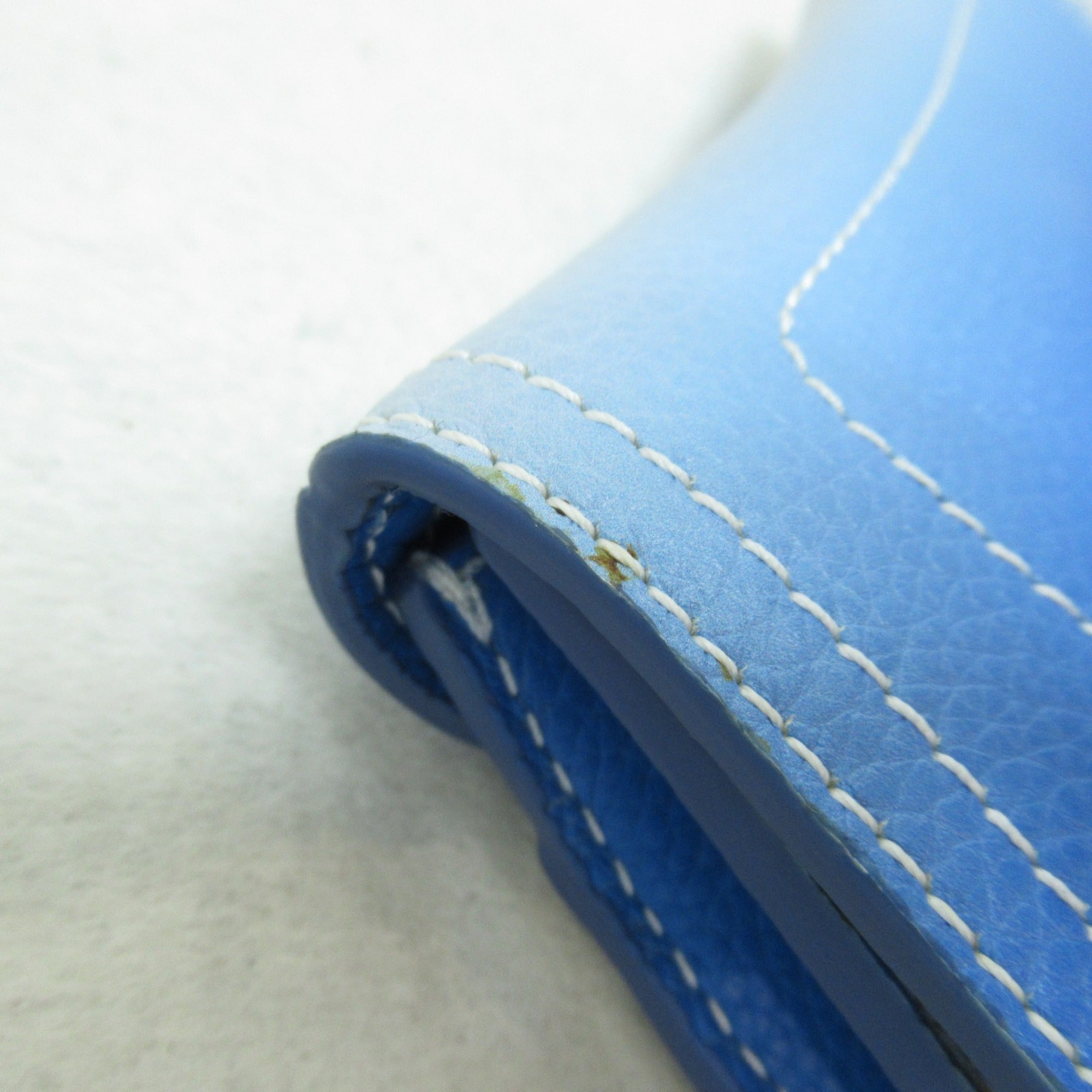 Dior Saddle pouch Blue Blue gradation leather