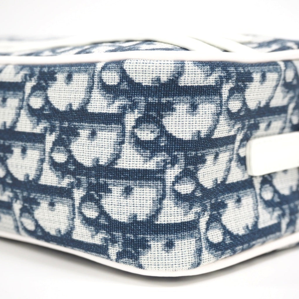 CHRISTIAN DIOR Dior/Dior Trotter Shoulder Bag Navy Ladies