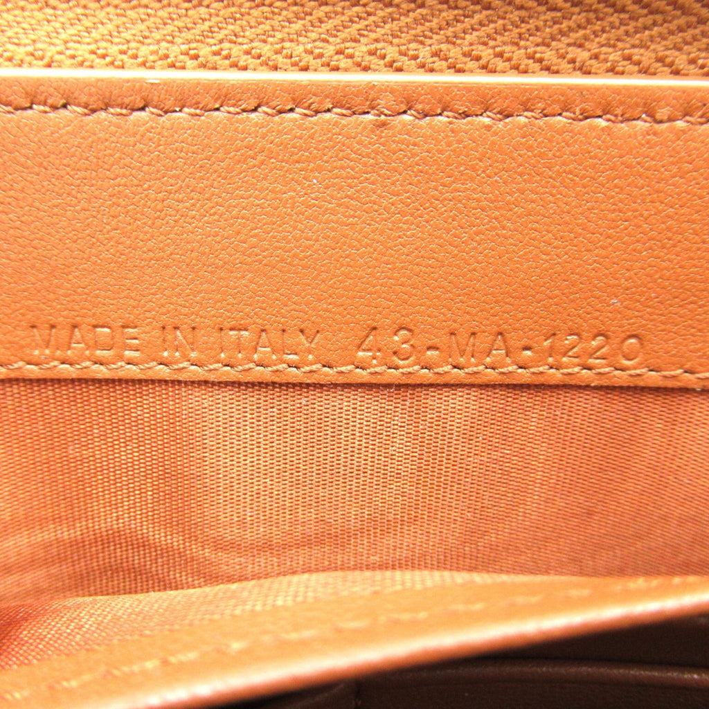 Dior Round long wallet Brown leather 43-MA-1220