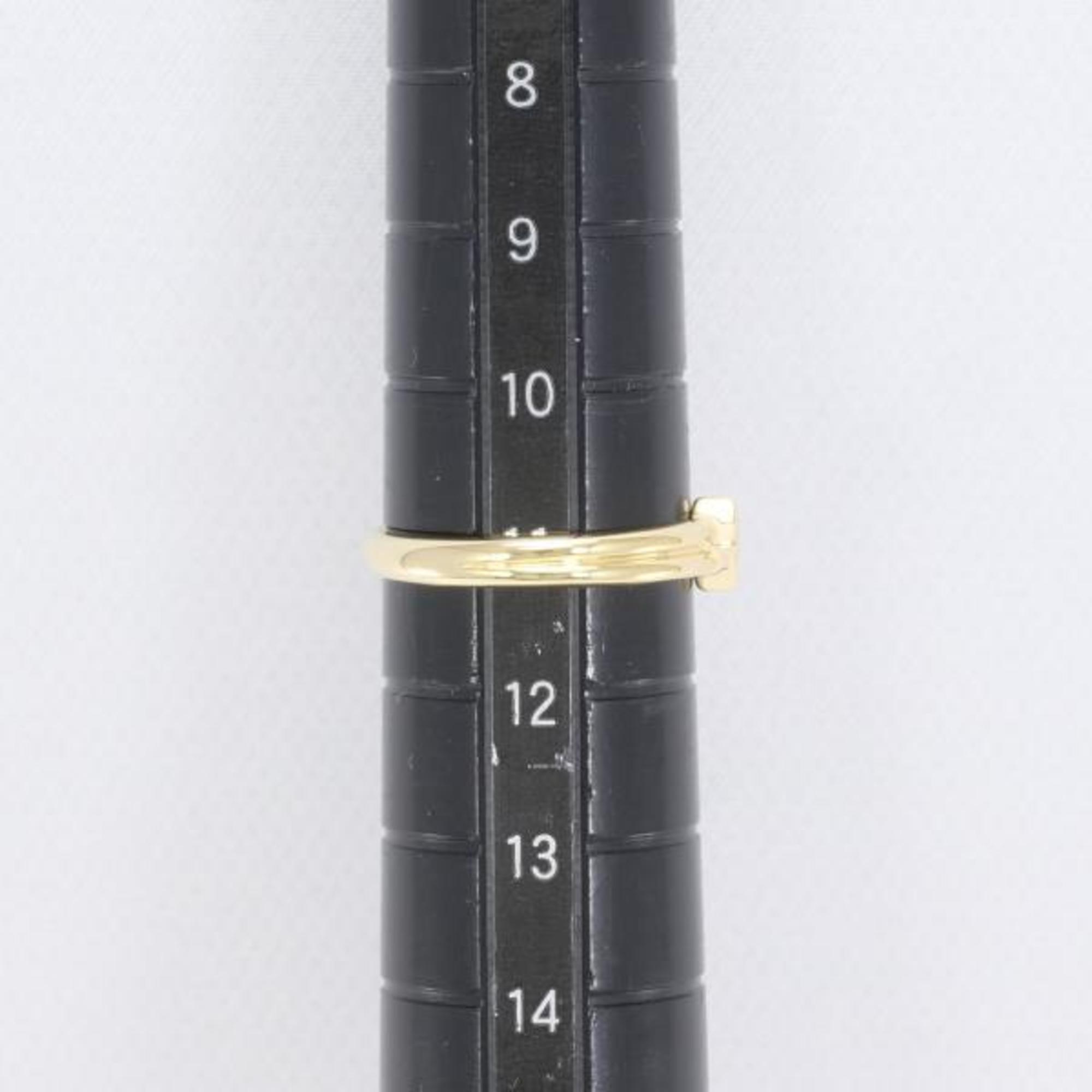 CHRISTIAN DIOR Dior K18YG Ring No. 11 Diamond 0.09 Total Weight Approx. 2.7g Jewelry