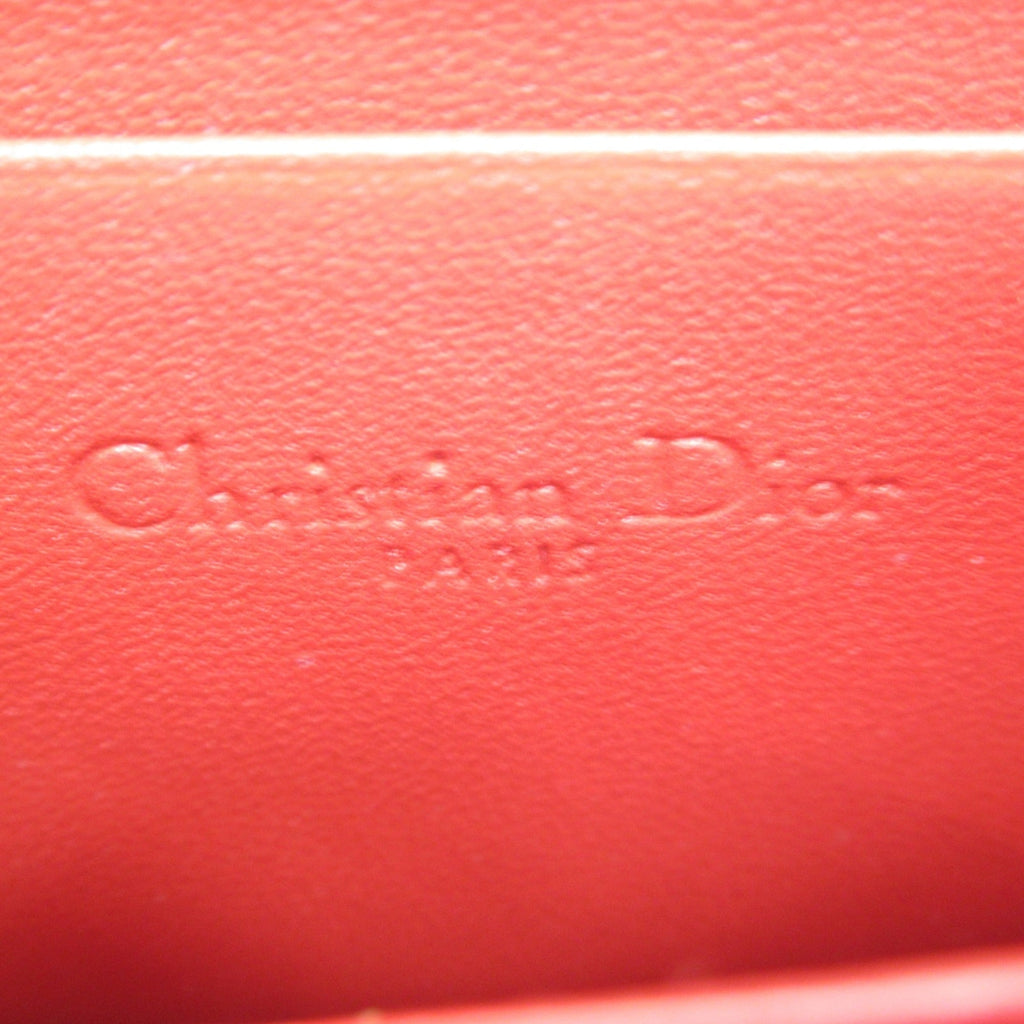 Dior lady dior coin purse Red leather S0985ONHG