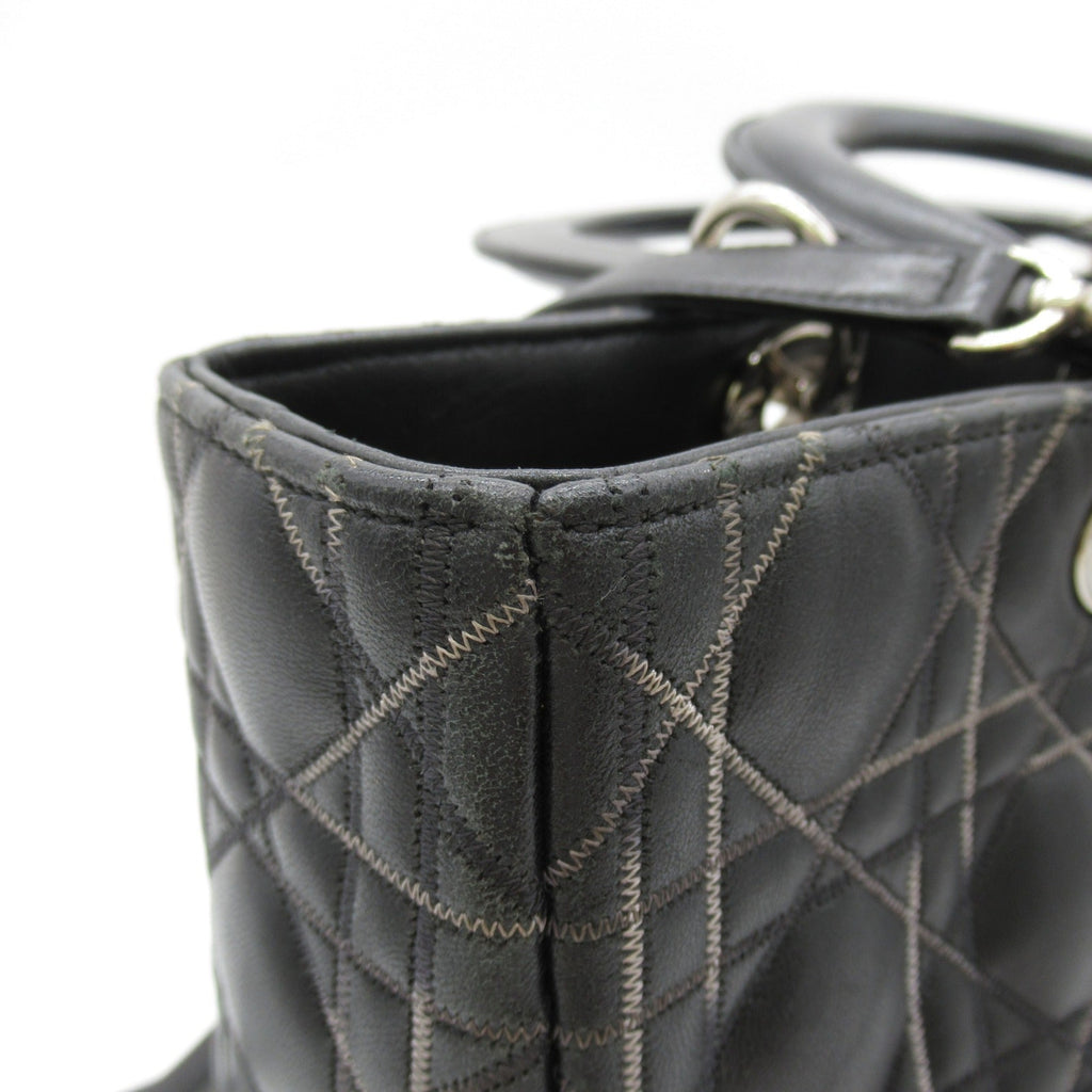 Dior Shoulder Bag Black leather