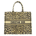 Dior Book tote Beige Mulch color Leopard canvas embroidered canvas M1286ZRHMM918