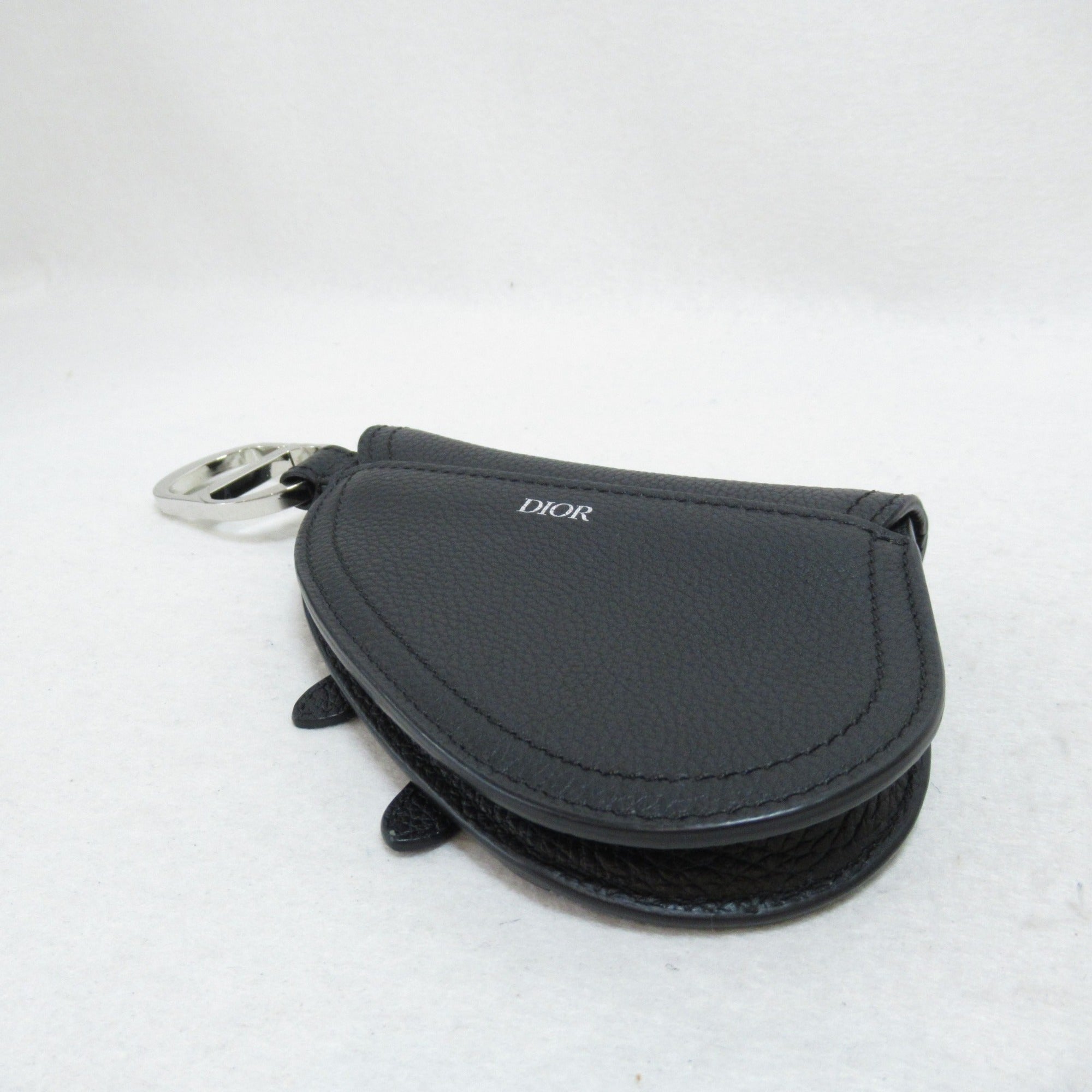 Dior Saddle pouch Black leather