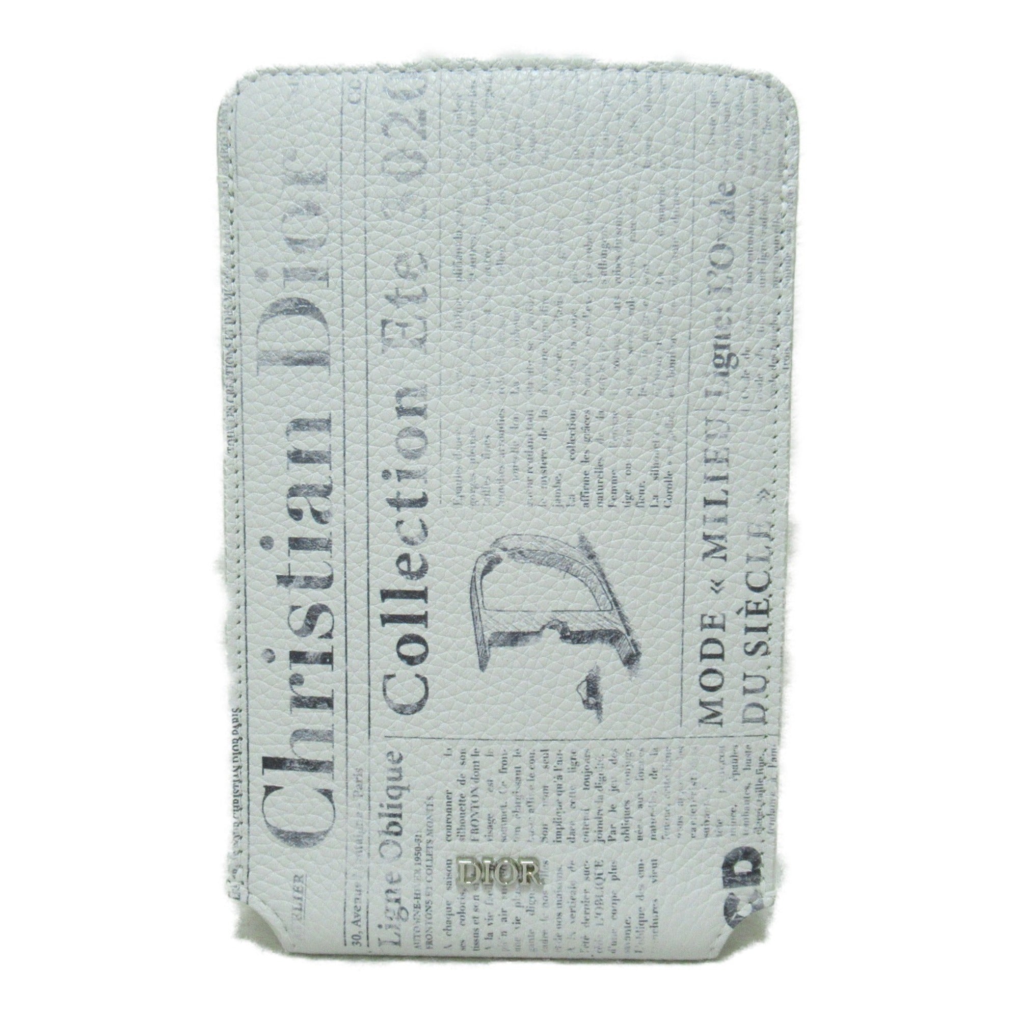 Dior Von Shoulder bag White leather