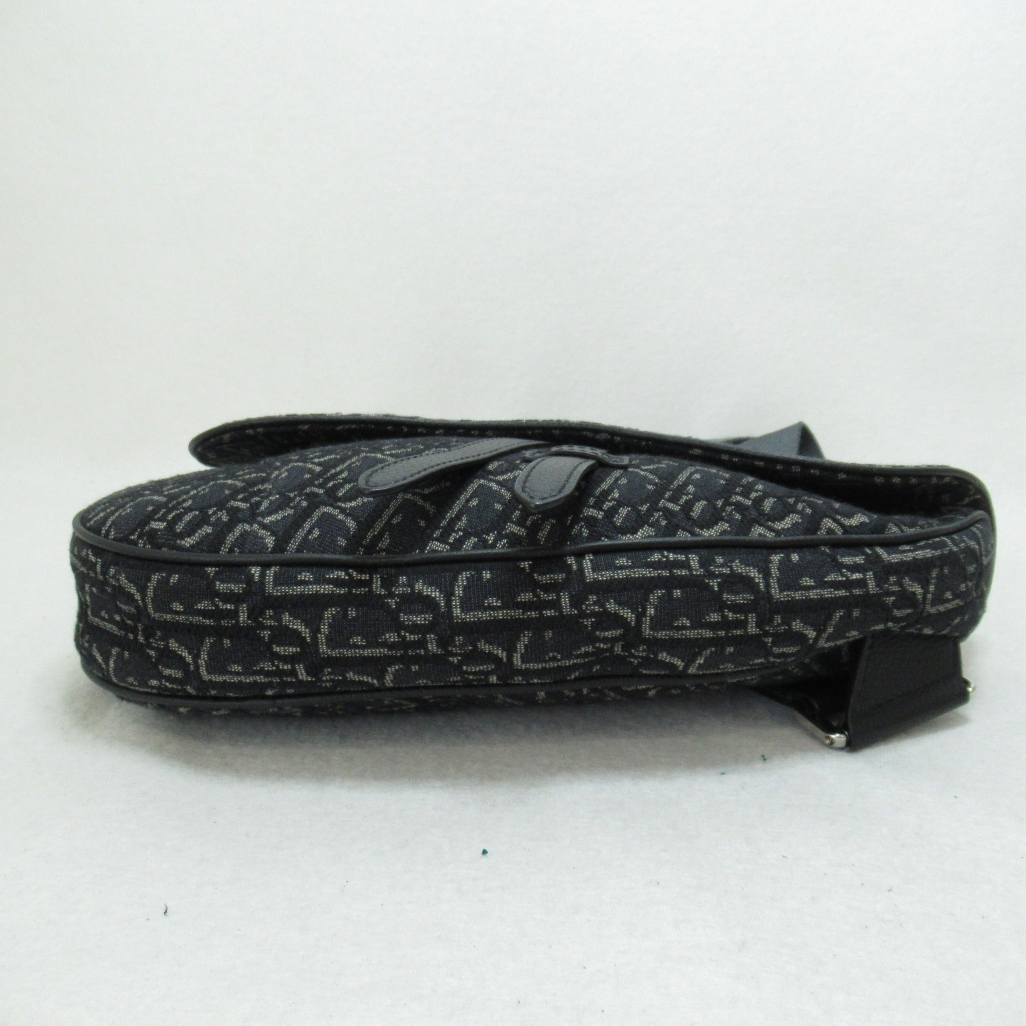 Dior saddle bag body bag Navy canvas