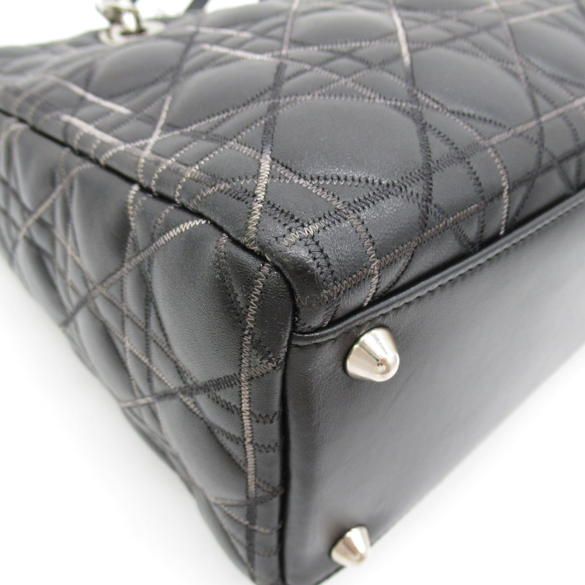 Dior Shoulder Bag Black leather
