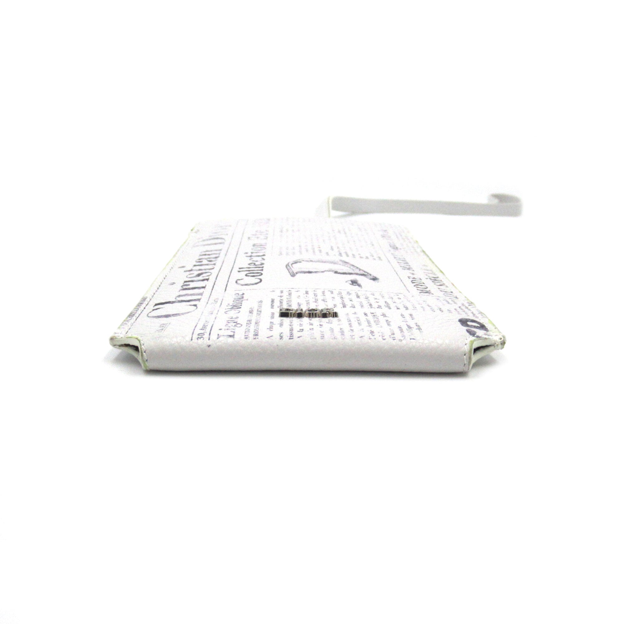 Dior Phone holder White leather