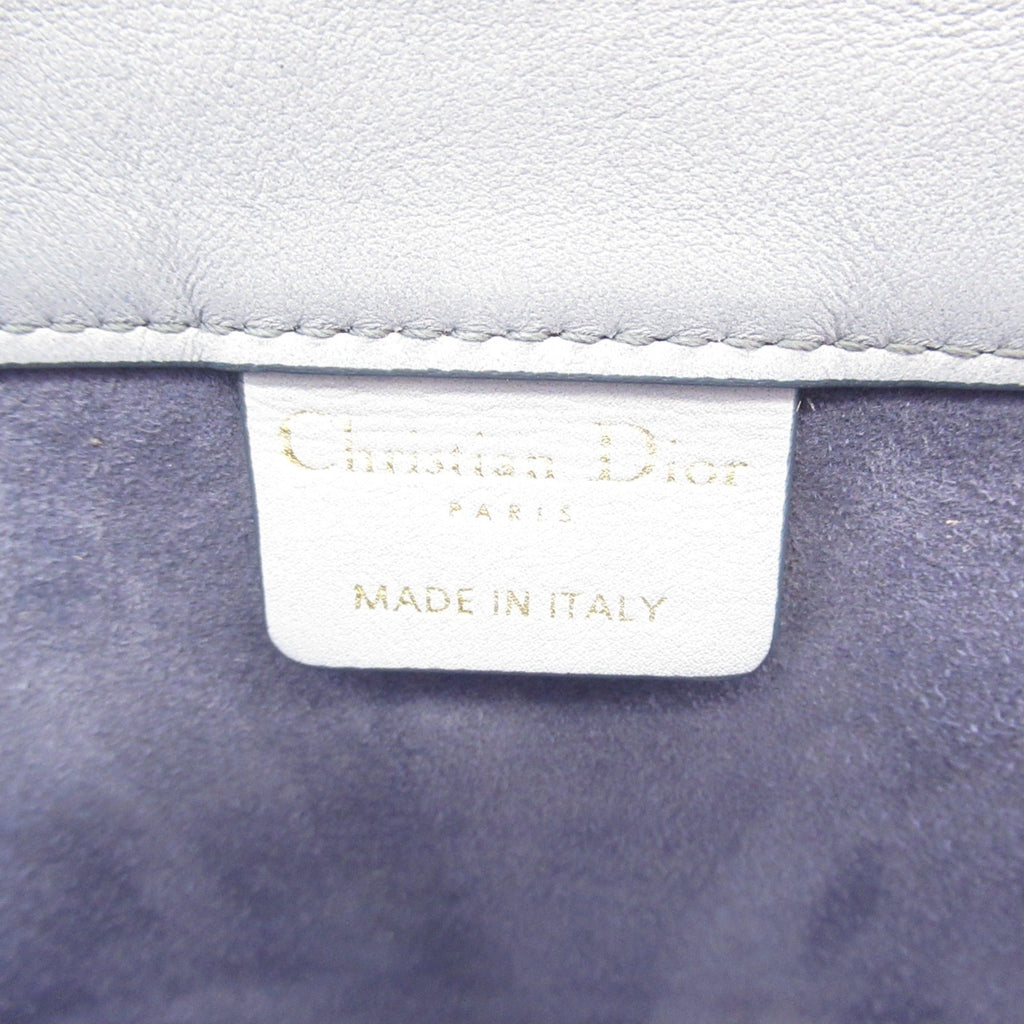 Dior Book Tote Medium Tote Bag Blue leather