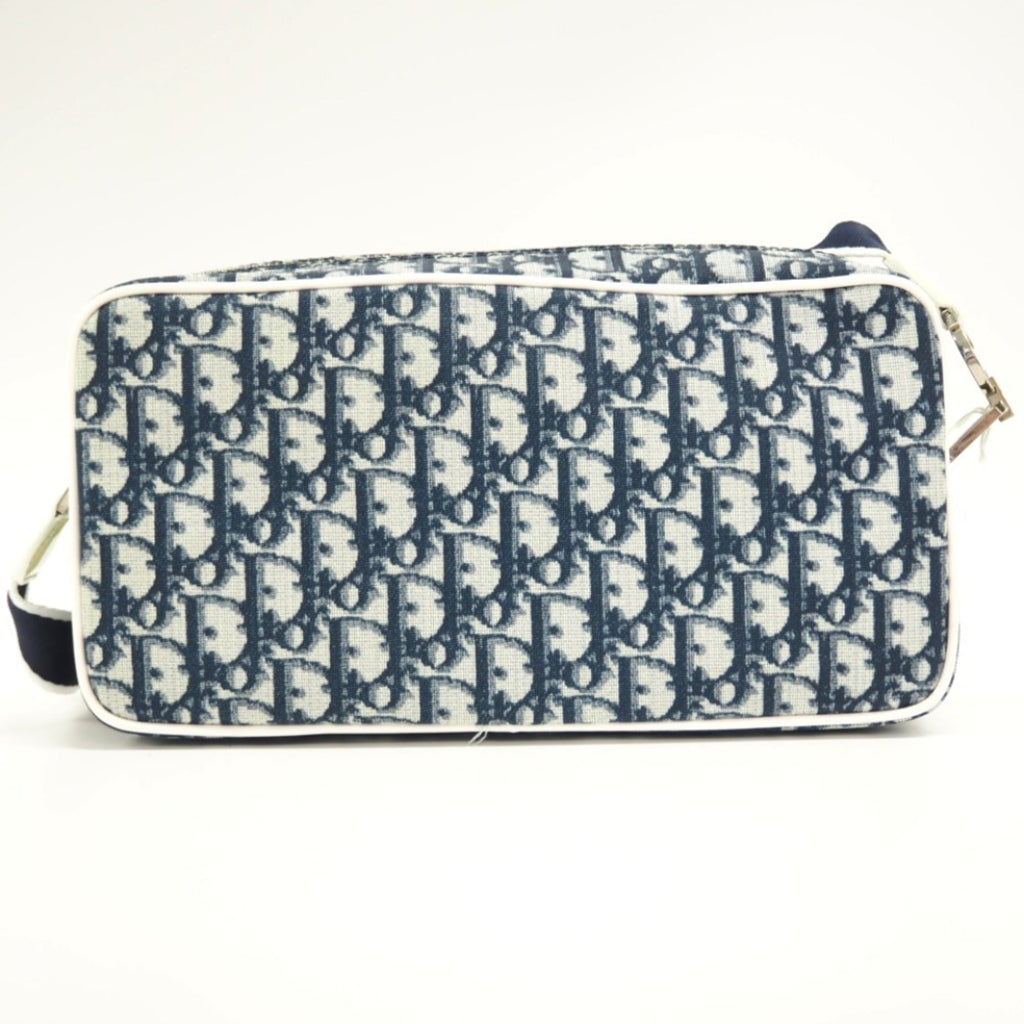 CHRISTIAN DIOR Dior/Dior Trotter Shoulder Bag Navy Ladies