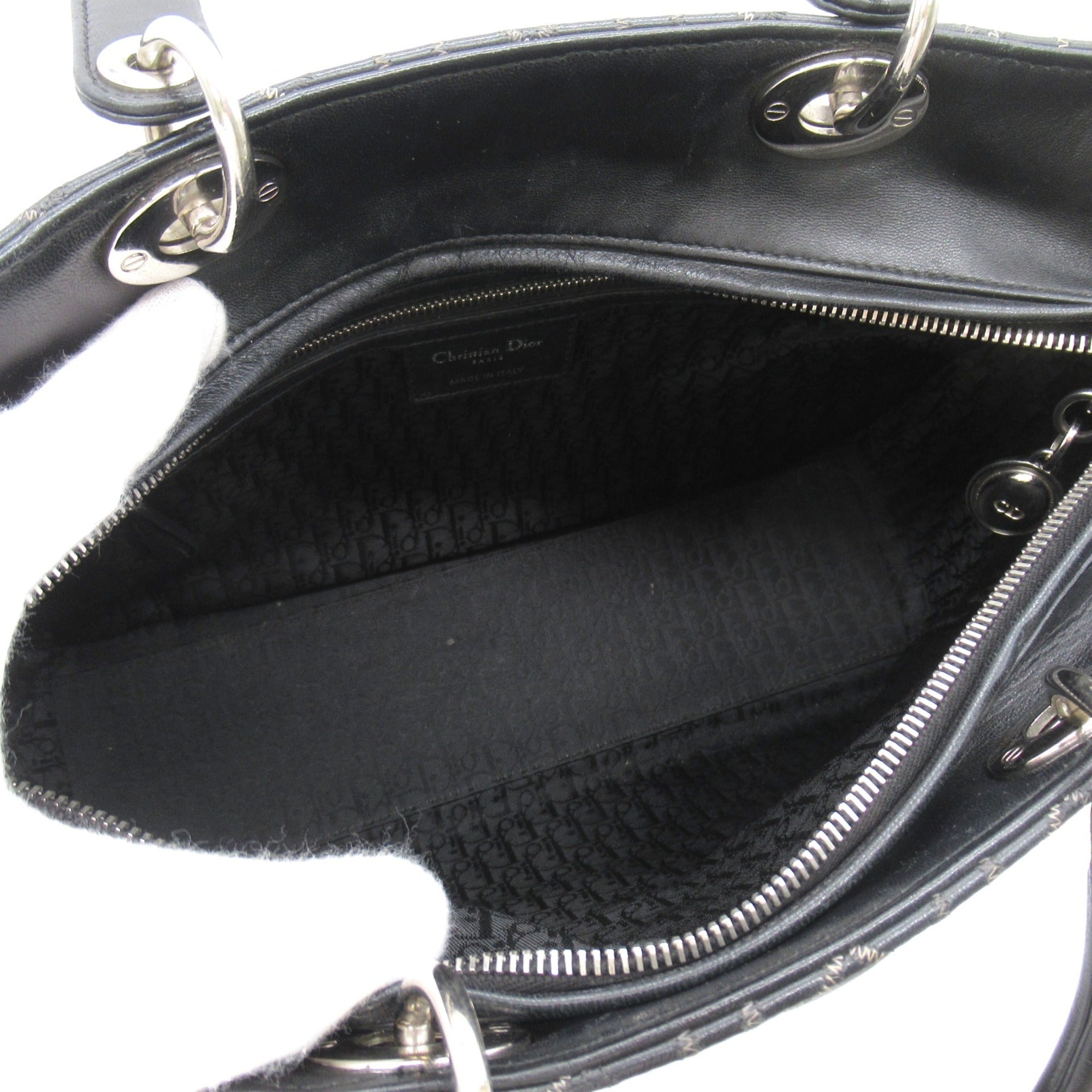 Dior Shoulder Bag Black leather