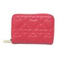 Dior lady dior coin purse Red leather S0985ONHG