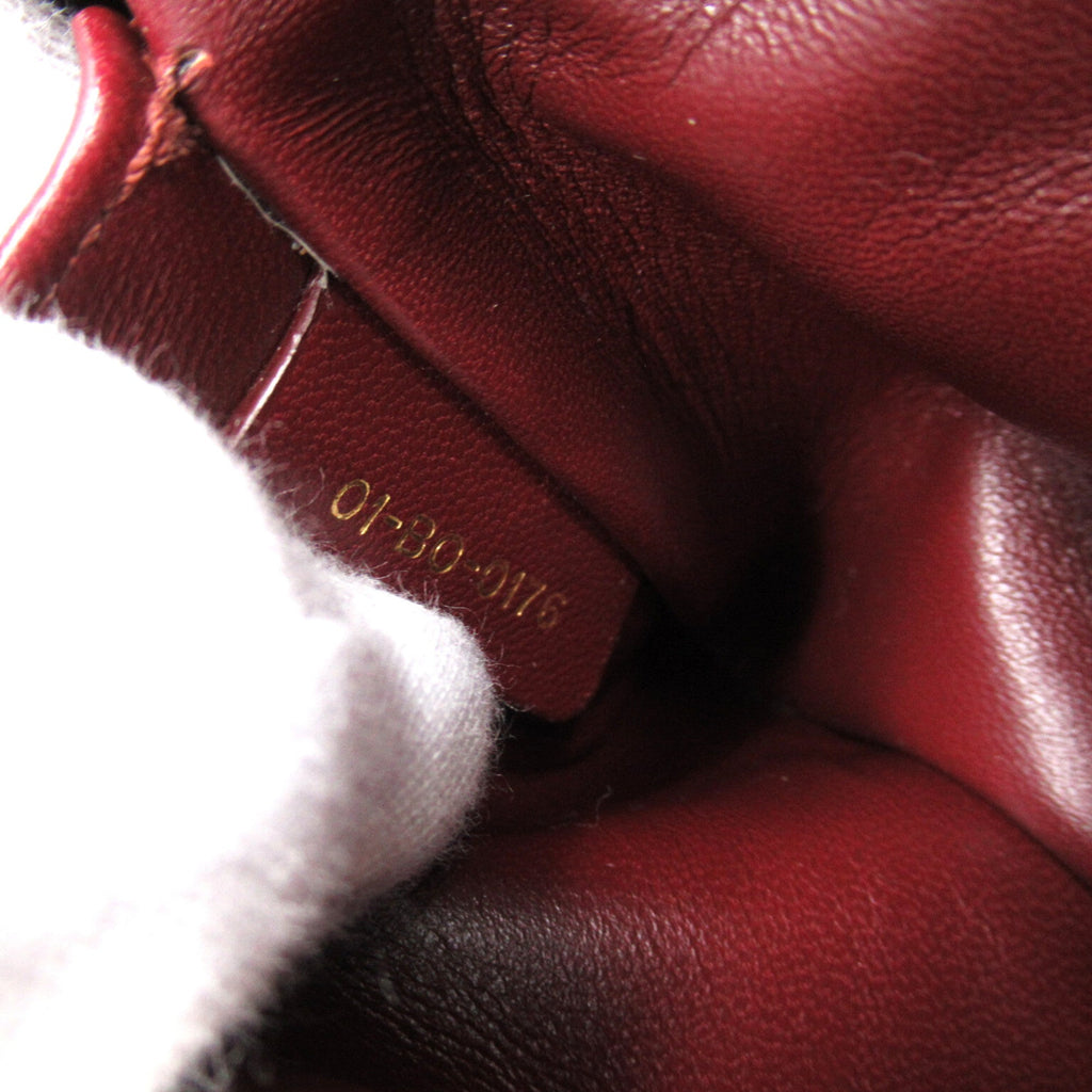 Dior Lily Classic Cannage Shoulder Bag Bordeaux system Lambskin [sheep leather] 01-BO-0176