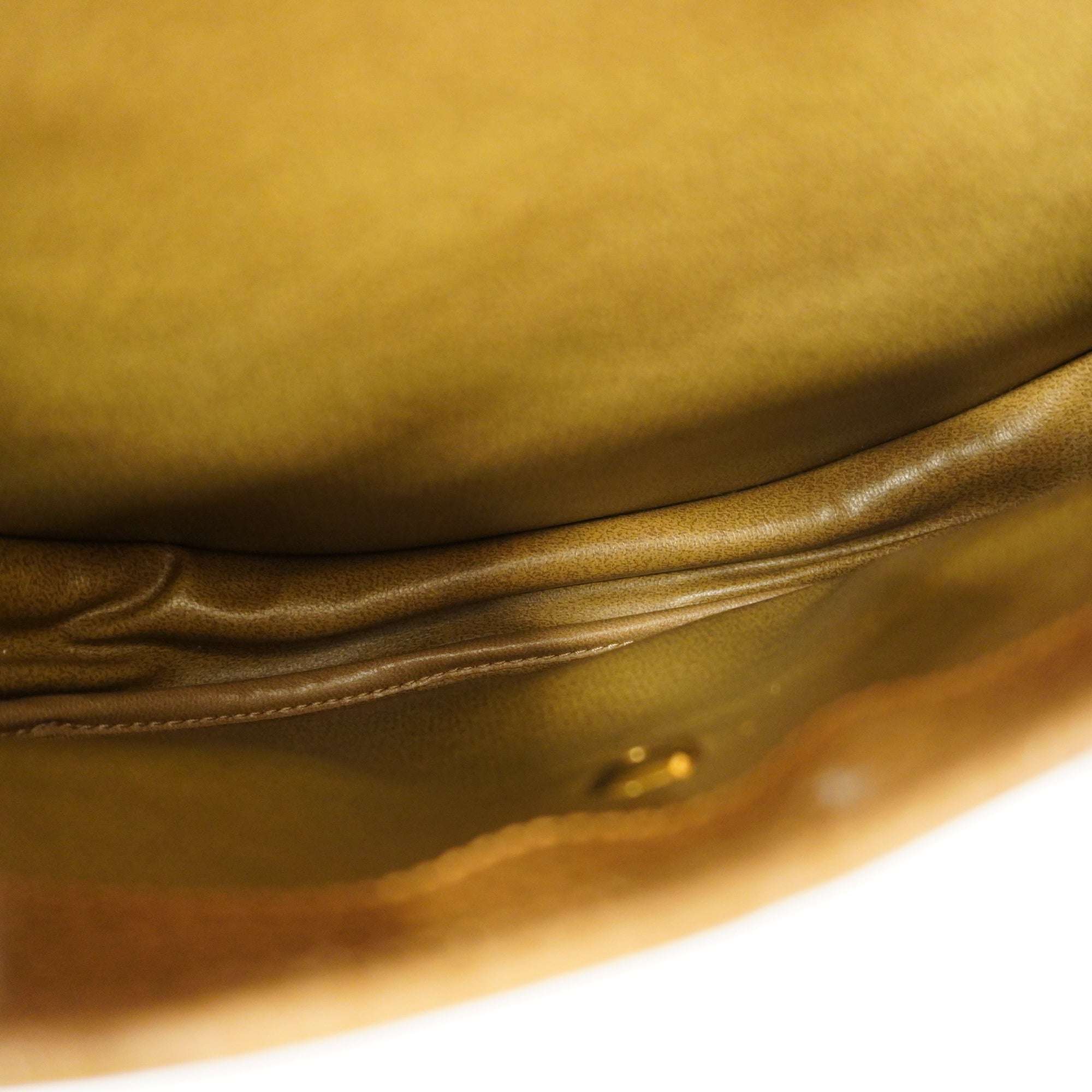 CHRISTIAN DIORAuth  Shoulder Bag Women's Leather Brown