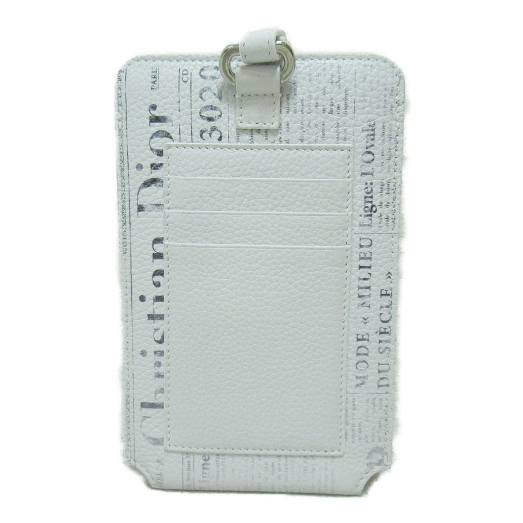 Dior Von Shoulder bag White leather