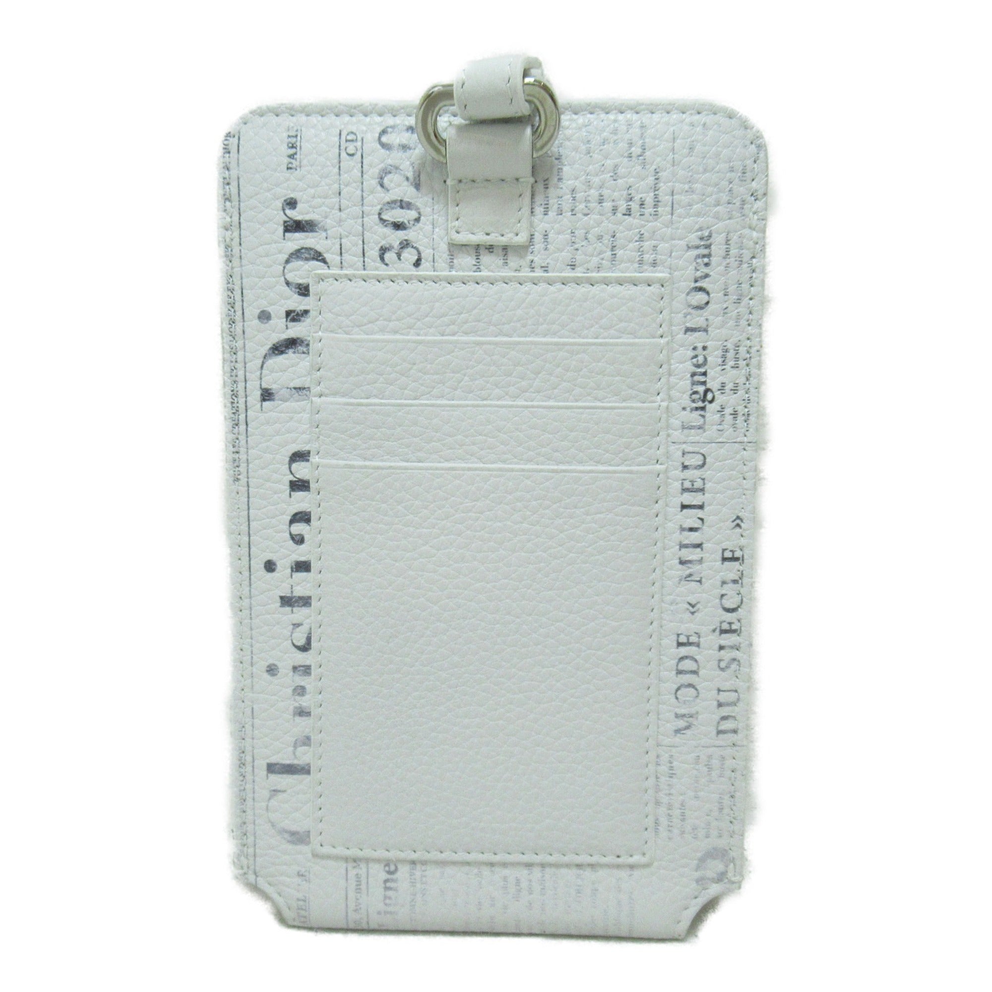 Dior Von Shoulder bag White leather