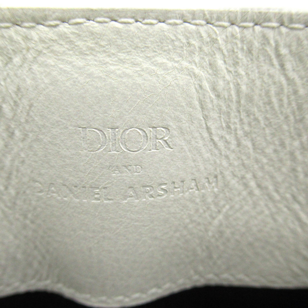 Dior Phone holder White leather