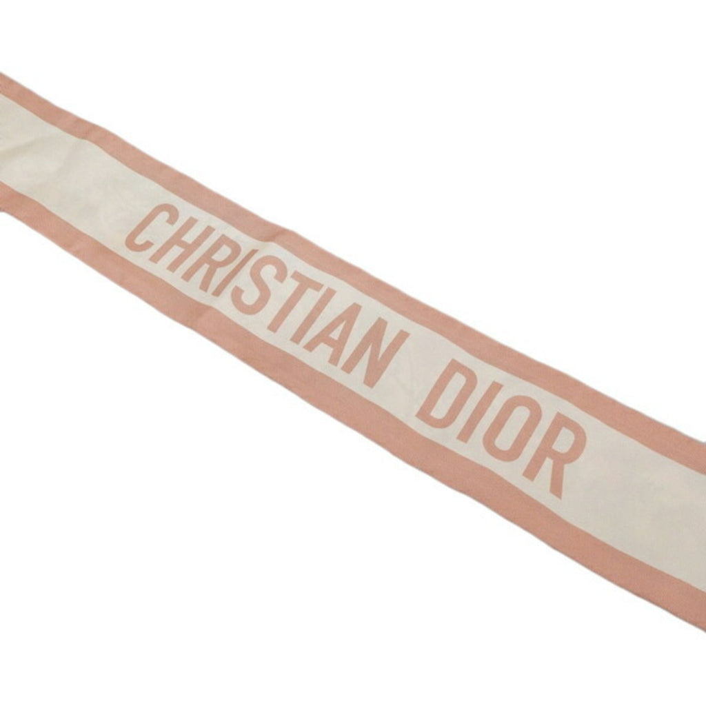 CHRISTIAN DIOR Silk Mitza Logo Twilly 15MIF106I611 Pink Ladies