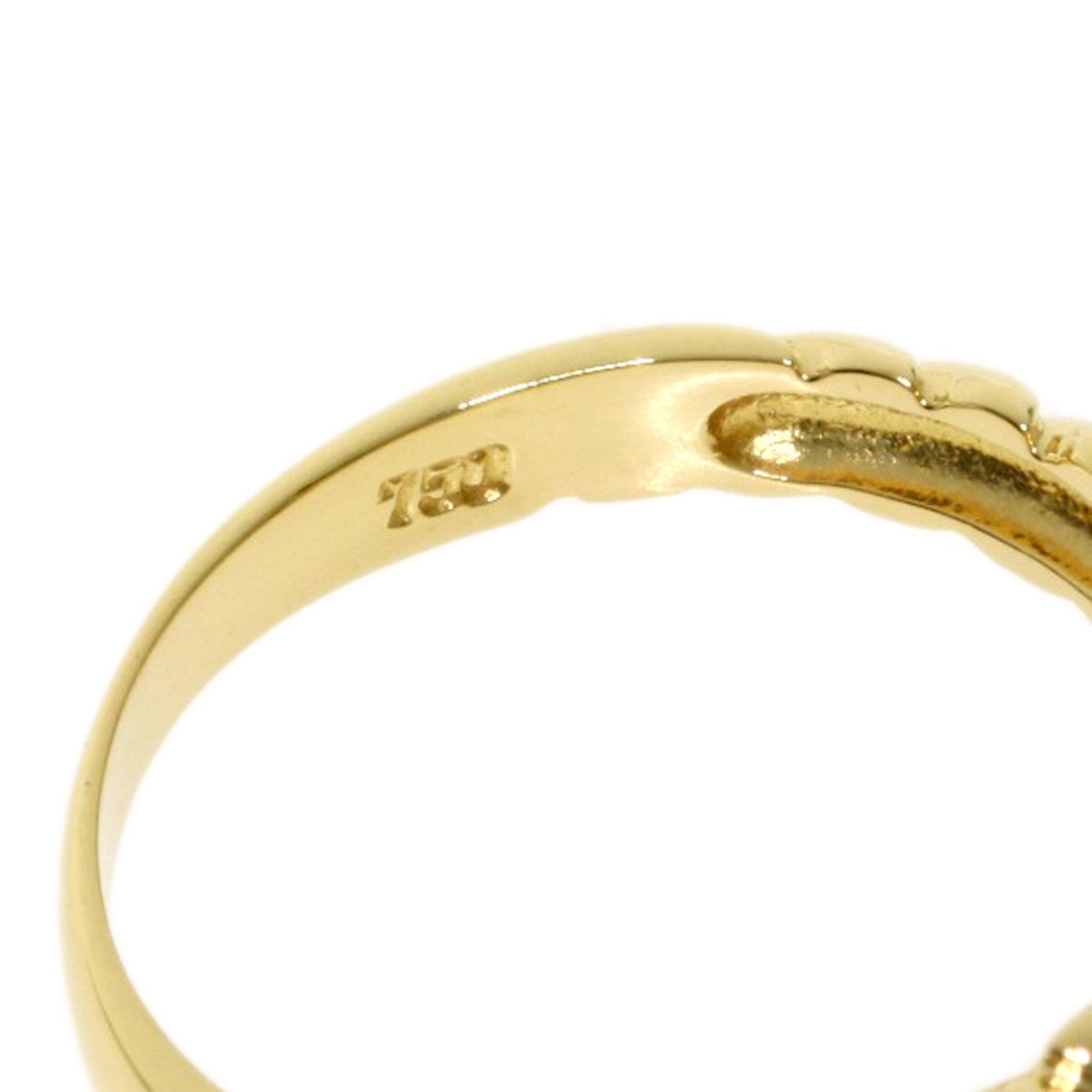 Christian Dior Dior Diamond Rings & K18 Yellow Gold Ladies