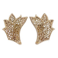 CHRISTIAN DIOR Earrings Women's Gold