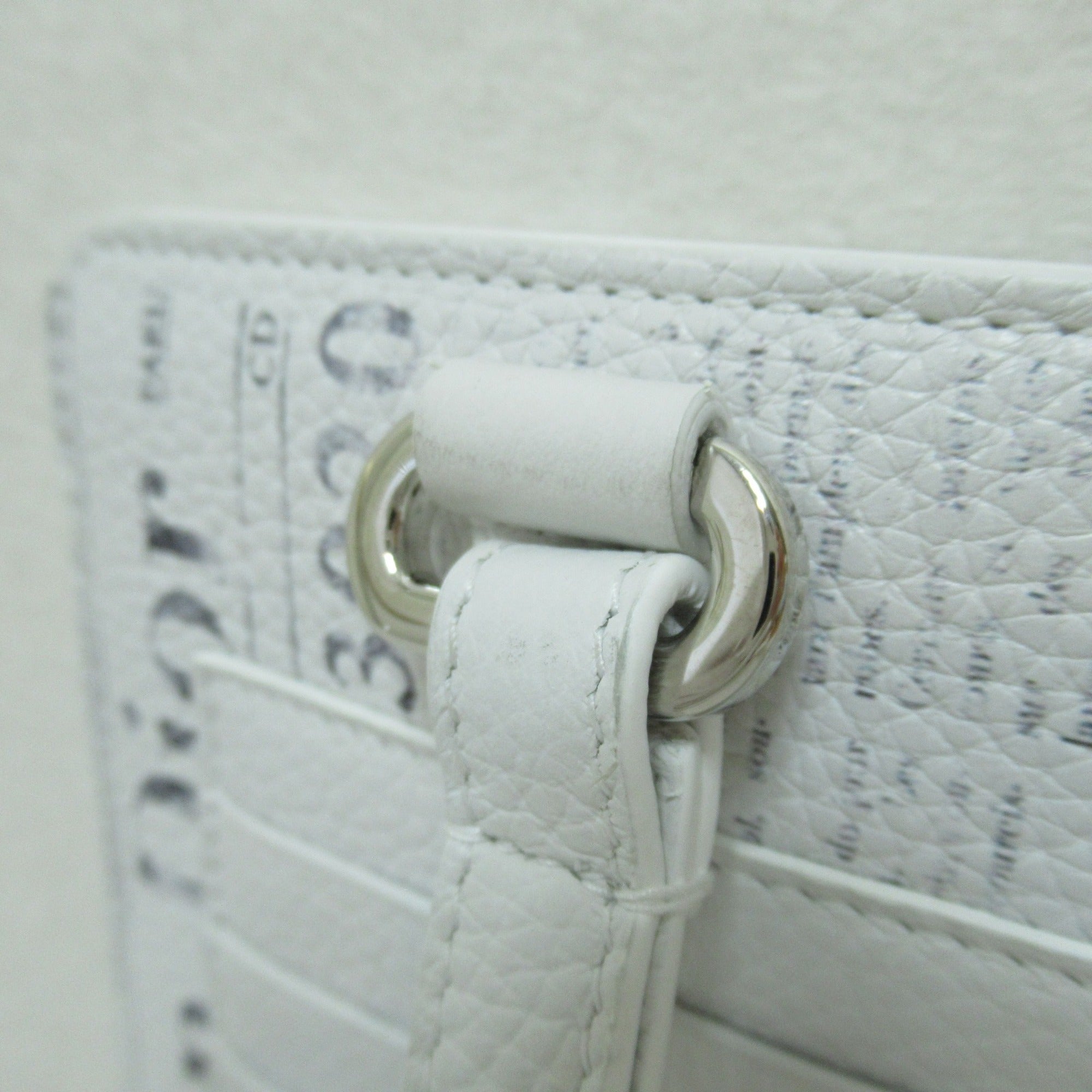Dior Von Shoulder bag White leather