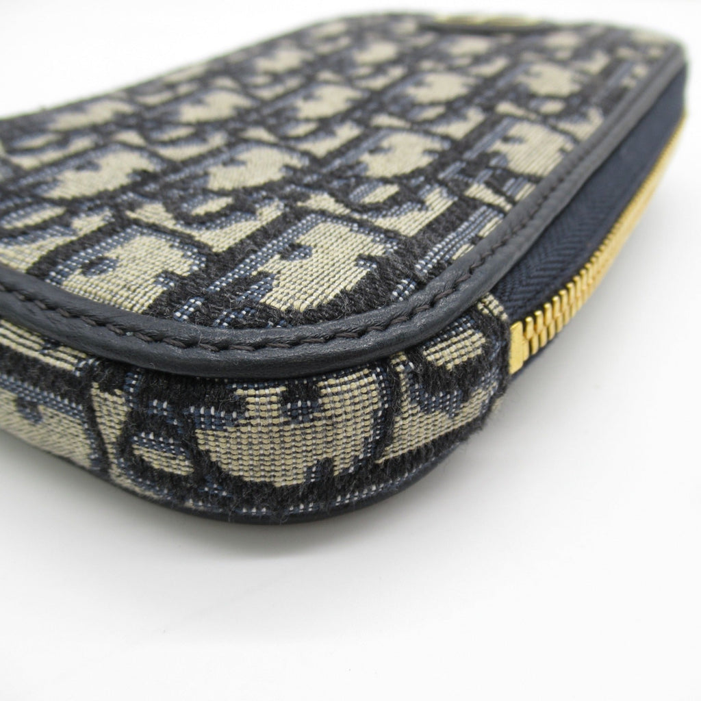 Dior Montaigne Phone Case Shoulder Bag Navy canvas S2114UTZQ