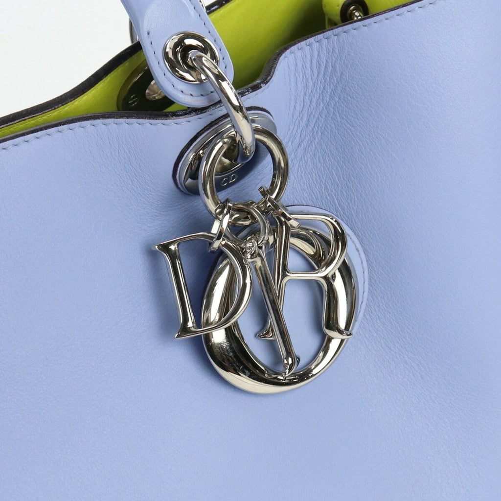 CHRISTIAN DIOR Diorissimo Bag Tote Leather Women's
