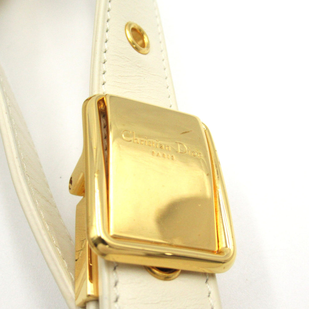 Dior 2wayShoulder Bag Ivory leather
