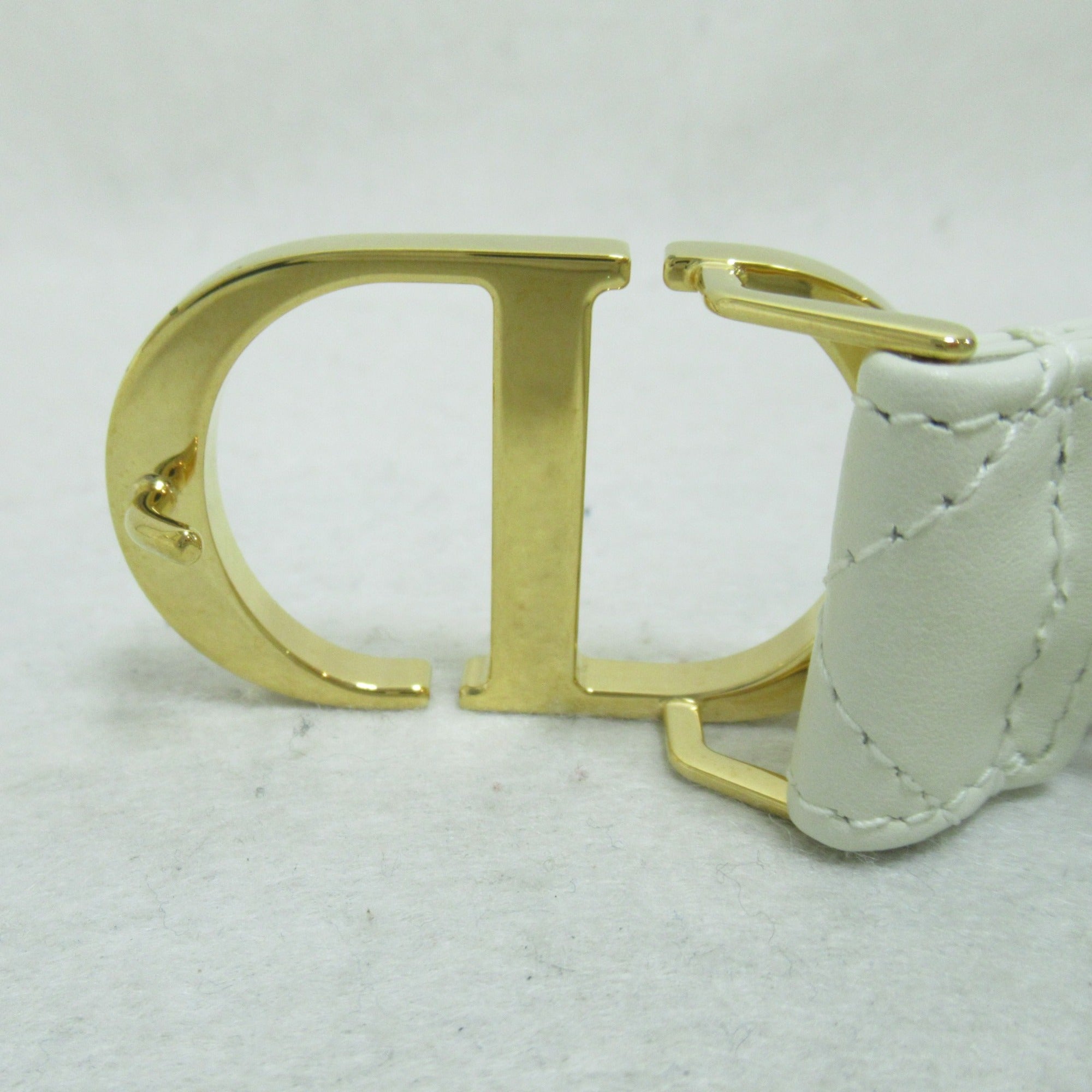Dior belt White Calfskin [cowhide] Smooth Calfskin B0436UWHN03080