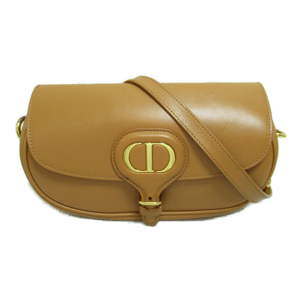 Dior Shoulder Bag Brown Camel leather