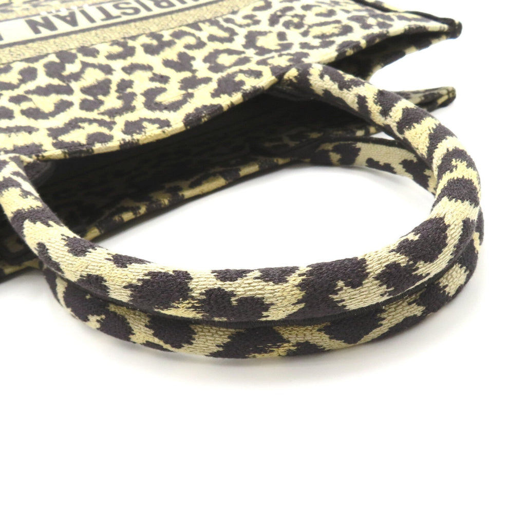 Dior Book tote Beige Mulch color Leopard canvas embroidered canvas M1286ZRHMM918