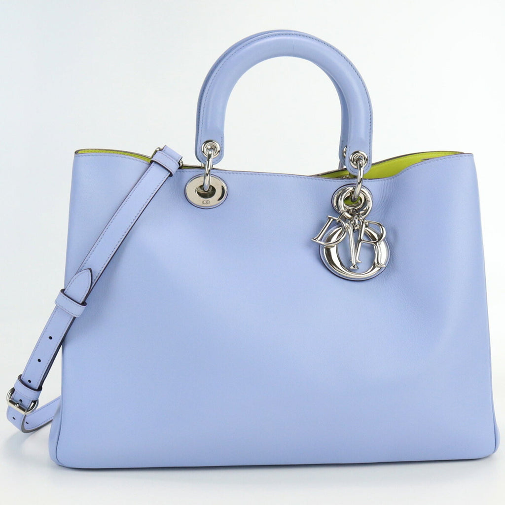 CHRISTIAN DIOR Diorissimo Bag Tote Leather Women's