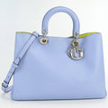 CHRISTIAN DIOR Diorissimo Bag Tote Leather Women's