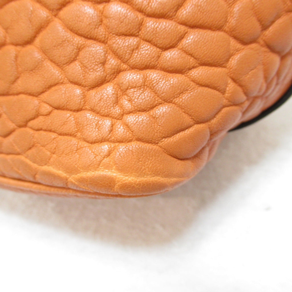 Dior One Shoulder Bag Orange leather