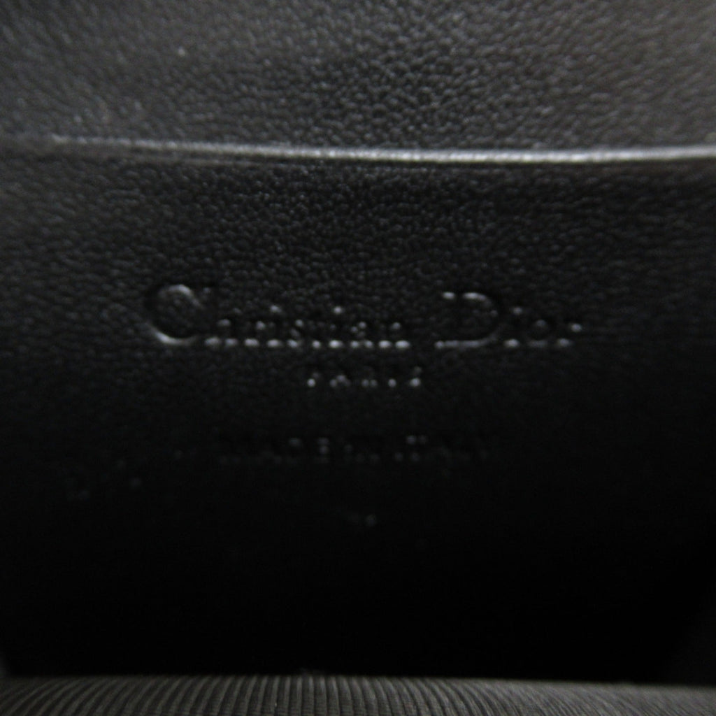 Dior Phone Shoulder Bag Black leather