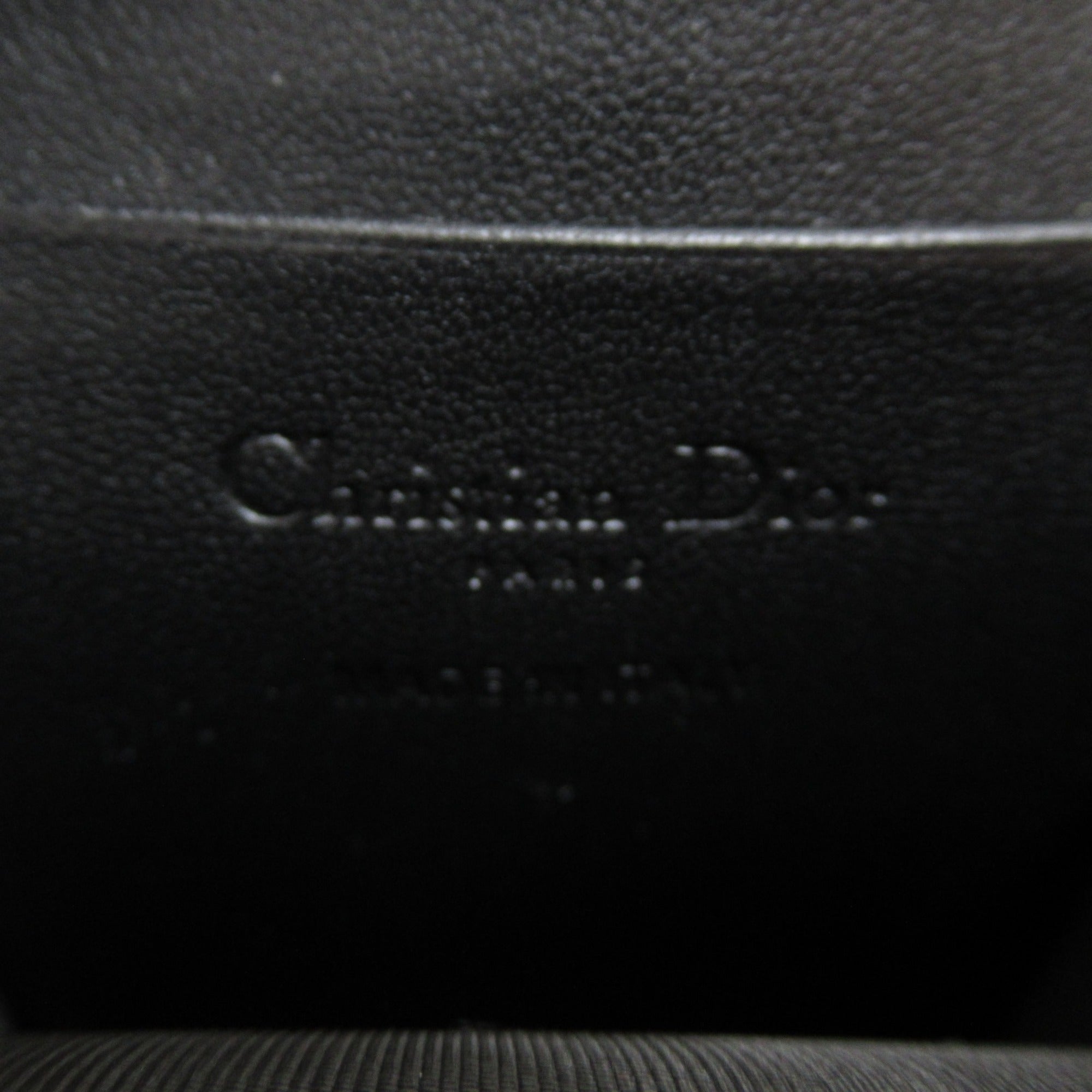 Dior Phone Shoulder Bag Black leather