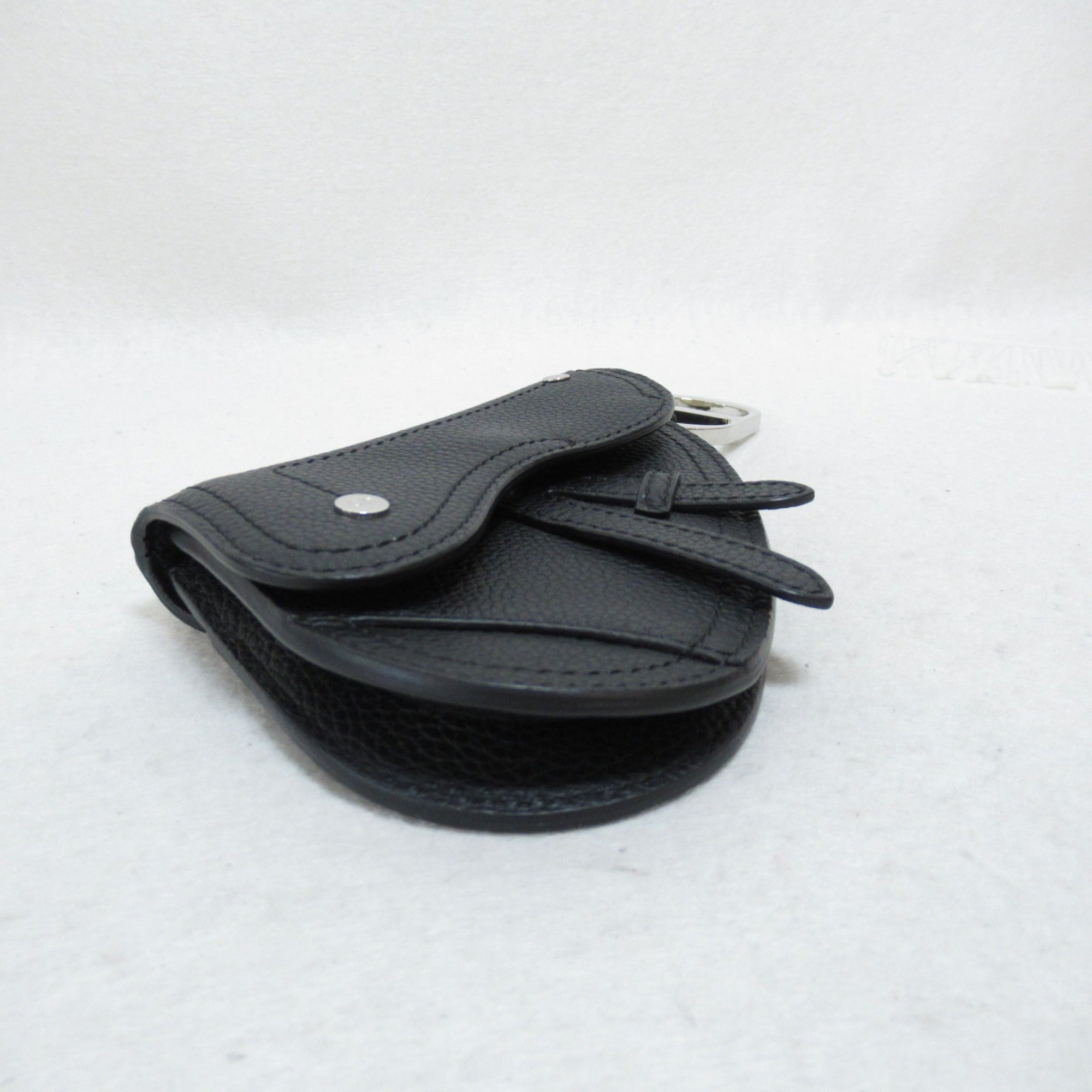 Dior Saddle pouch Black leather