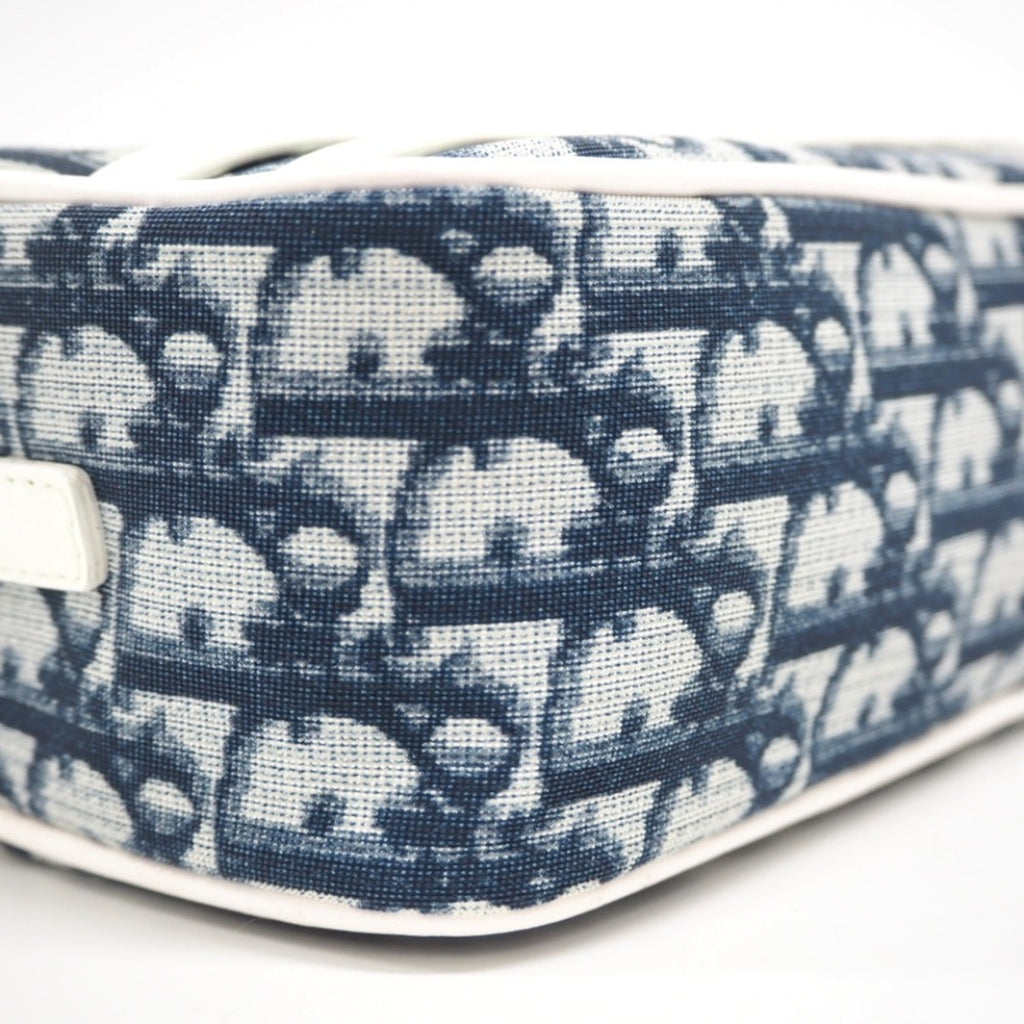 CHRISTIAN DIOR Dior/Dior Trotter Shoulder Bag Navy Ladies