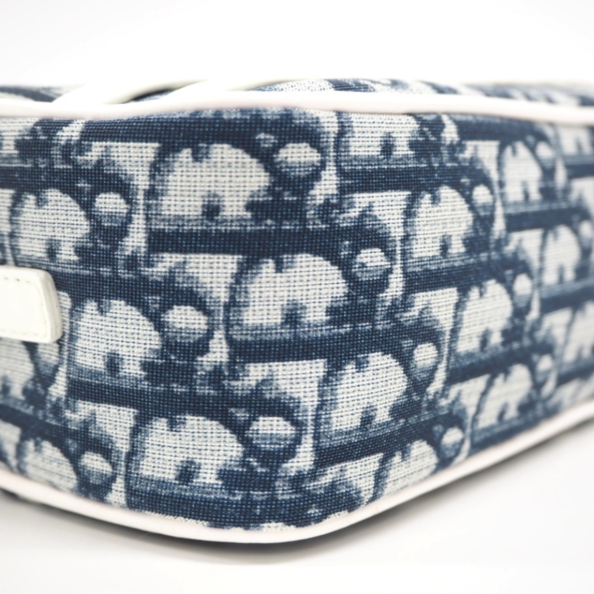 CHRISTIAN DIOR Dior/Dior Trotter Shoulder Bag Navy Ladies