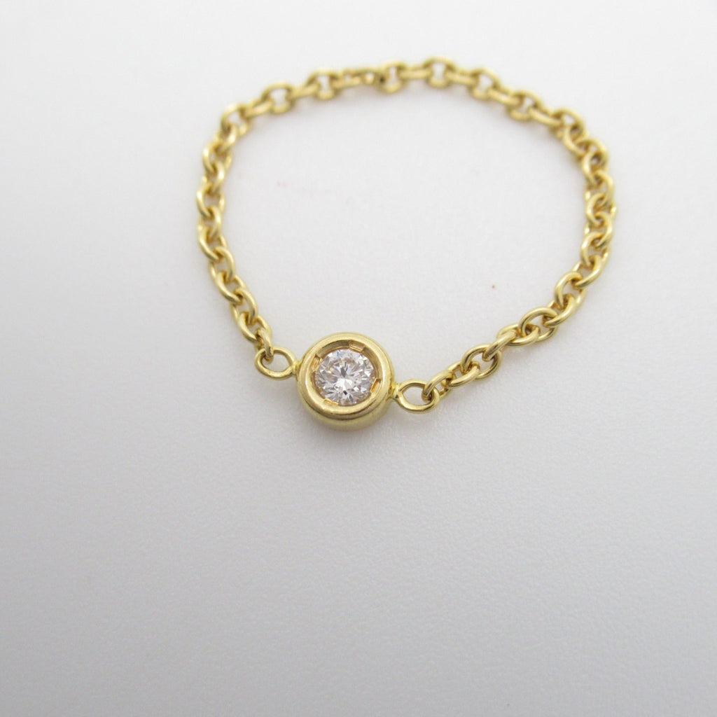 Dior Mimiwi 1P diamond ring Ring Clear K18 [Yellow Gold] Clear