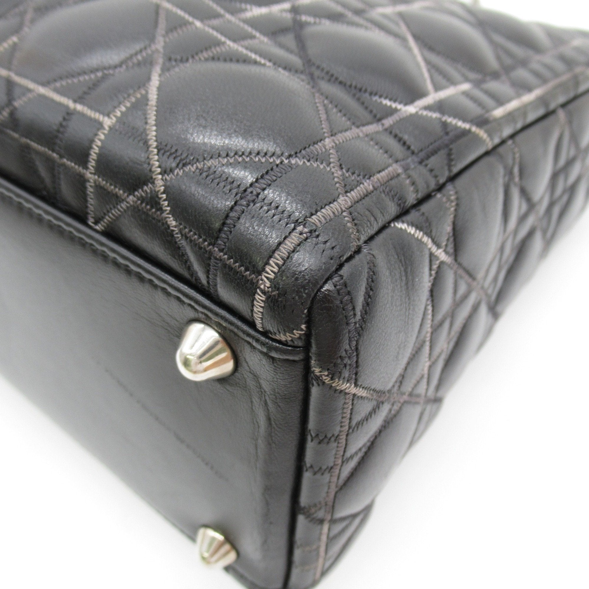 Dior Shoulder Bag Black leather