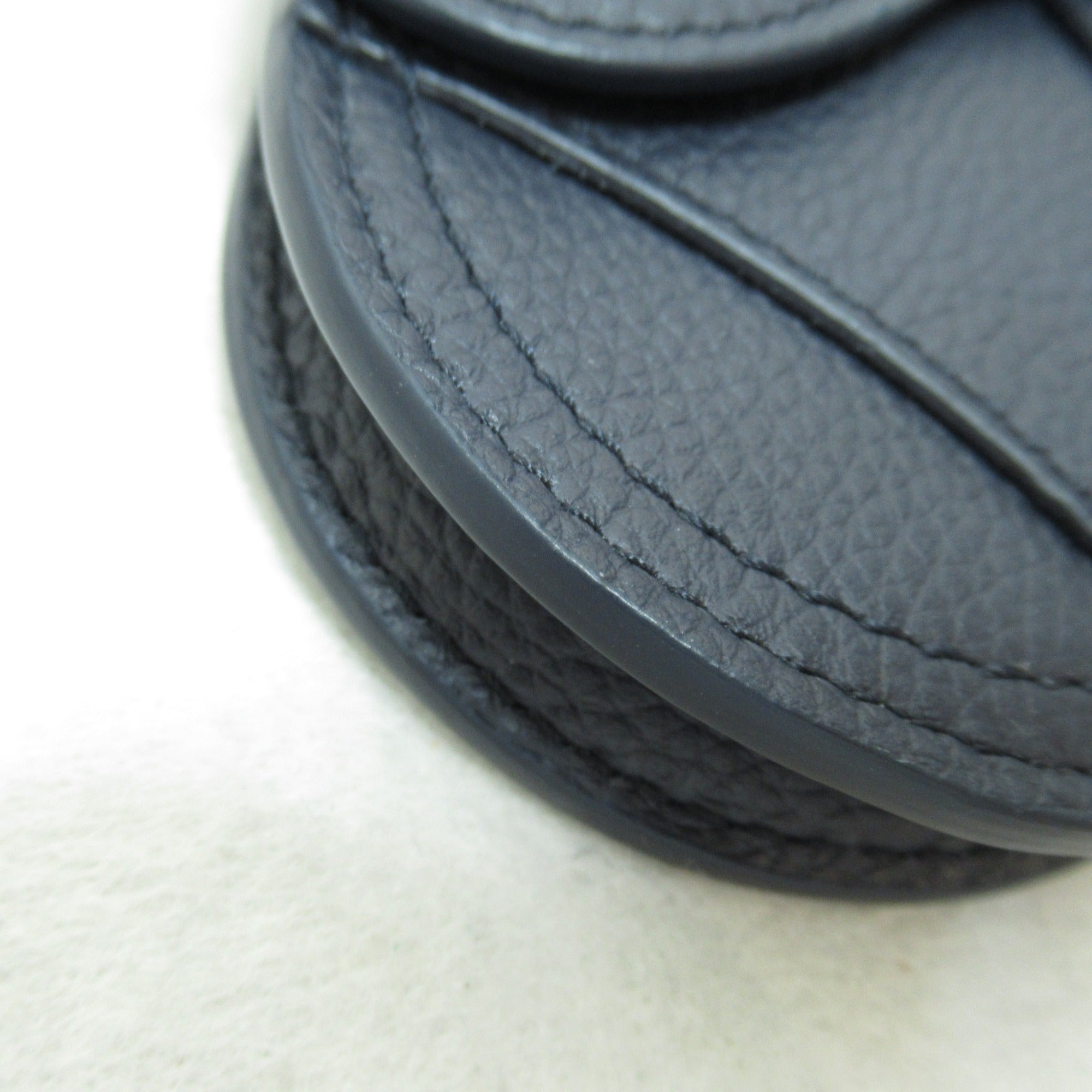 Dior Saddle pouch Navy leather