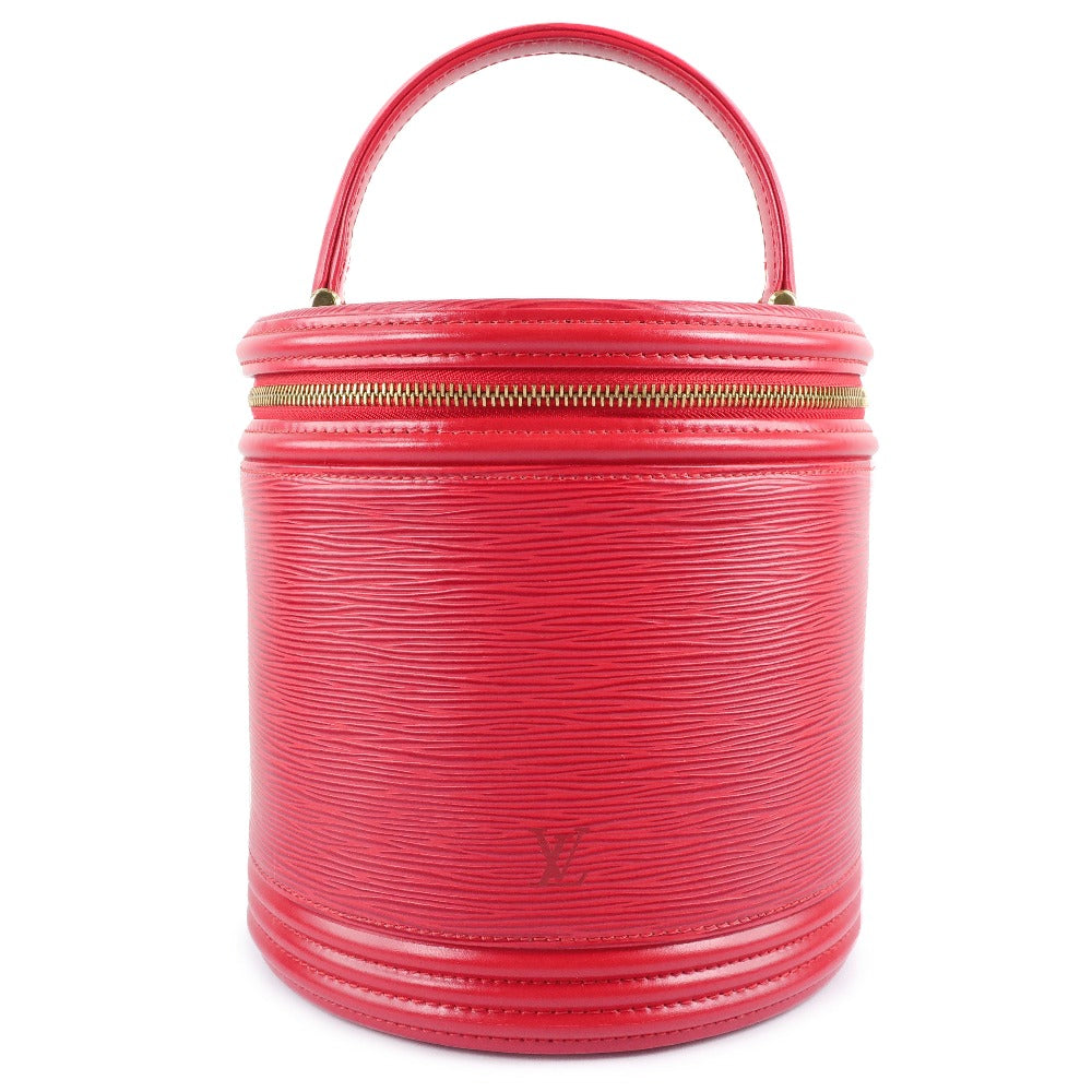 Louis Vuitton Red Leather Cannes handbag bag